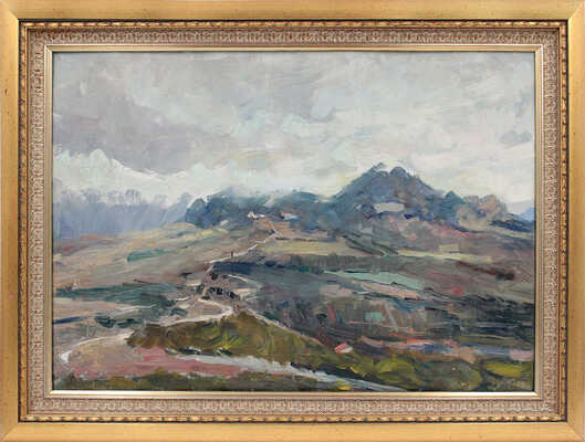 Сандлер Хоскель Моисеевич. Горный пейзаж